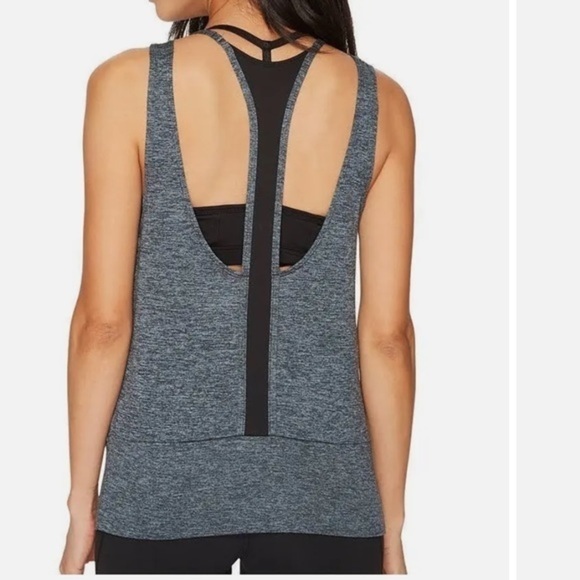 Nike Women’s Dri-Fit Grey Multi-Strap Running Tank - Picture 3 of 15